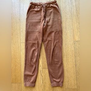 Industry of All Nations sweatpants natural dyed, natural materials, size XS